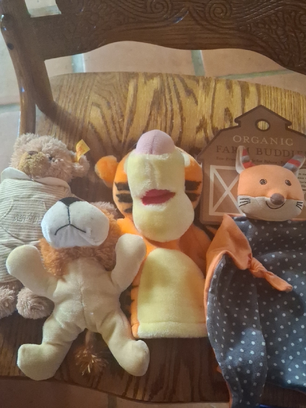 Four Plush Toys For Kids